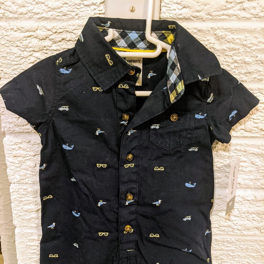 NWT Carter's Romper 6 months